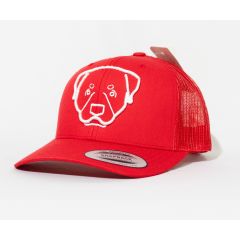 GORRA FLEXFIT PETCAPS ROTTWEILER ROJA - TALLA UNICA