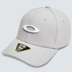 GORRA OAKLEY TINCAN STONE GREY WHITE