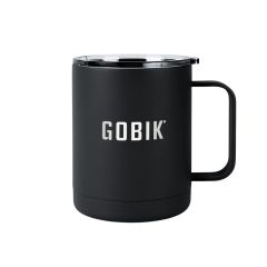 TAZA METALICA GOBIK MUGEN BLACK - 350 ML