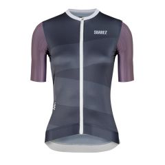 CAMISA MUJER MANGA CORTA SUAREZ PERFORMANCE VELOCITY PURPLE DUSK