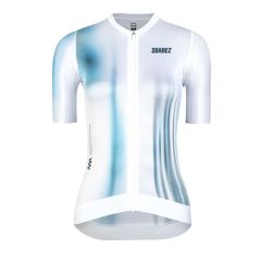 CAMISA MUJER MANGA CORTA SUAREZ PERFORMANCE VELOCITY WHITE