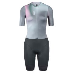 ENTERIZO MUJER MANGA CORTA SUAREZ AVANT VORTEX SILVER 