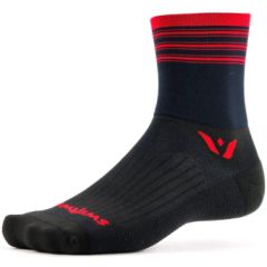 MEDIAS SWIFTWICK ASPIRE FOUR STRIPE BLACK/RED