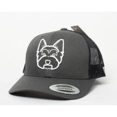 GORRA FLEXFIT PETCAPS YORKSHIRE TERRIER CHARCOAL - TALLA UNICA